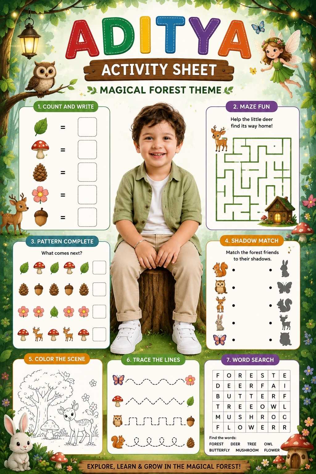 Activity Sheet 123