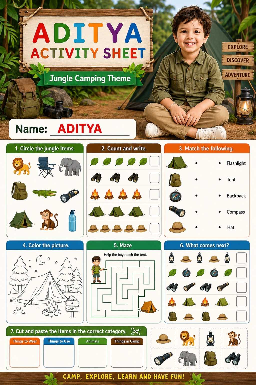 Activity Sheet 124