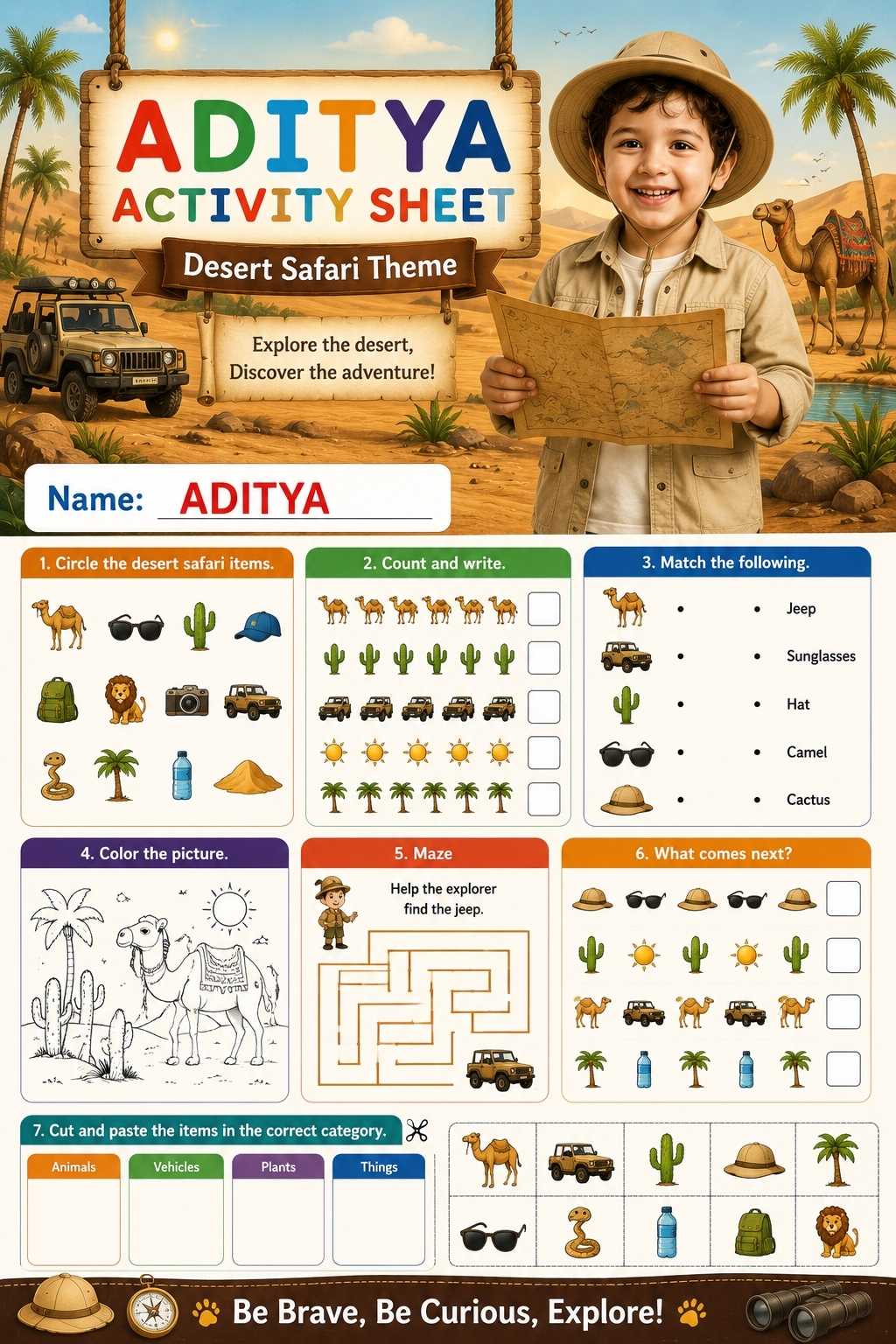 Activity Sheet 137