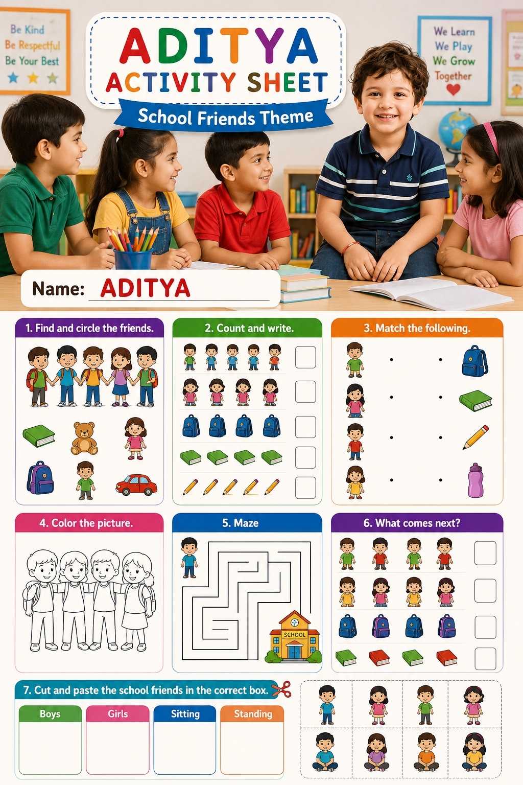 Activity Sheet 62