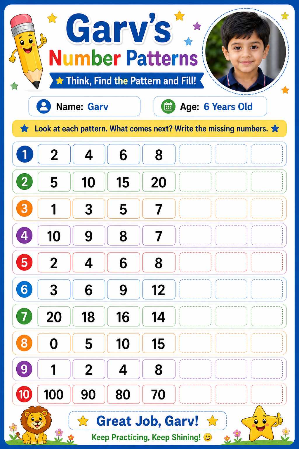 Activity Sheet 21