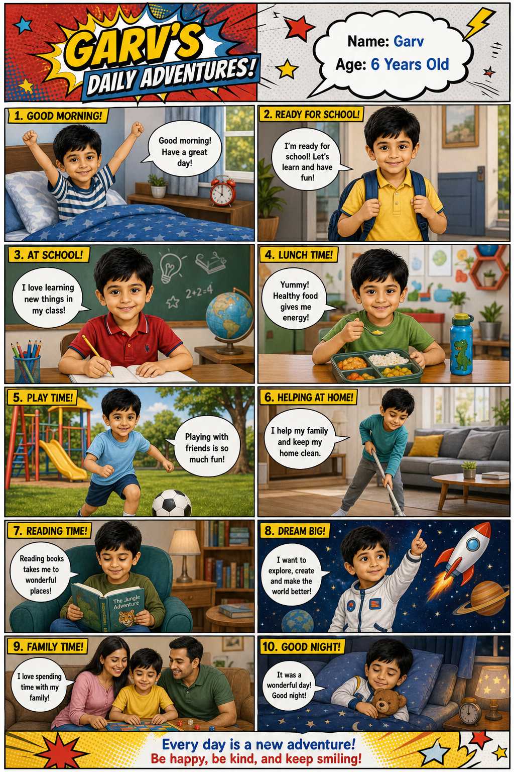 Comic Sheet 2