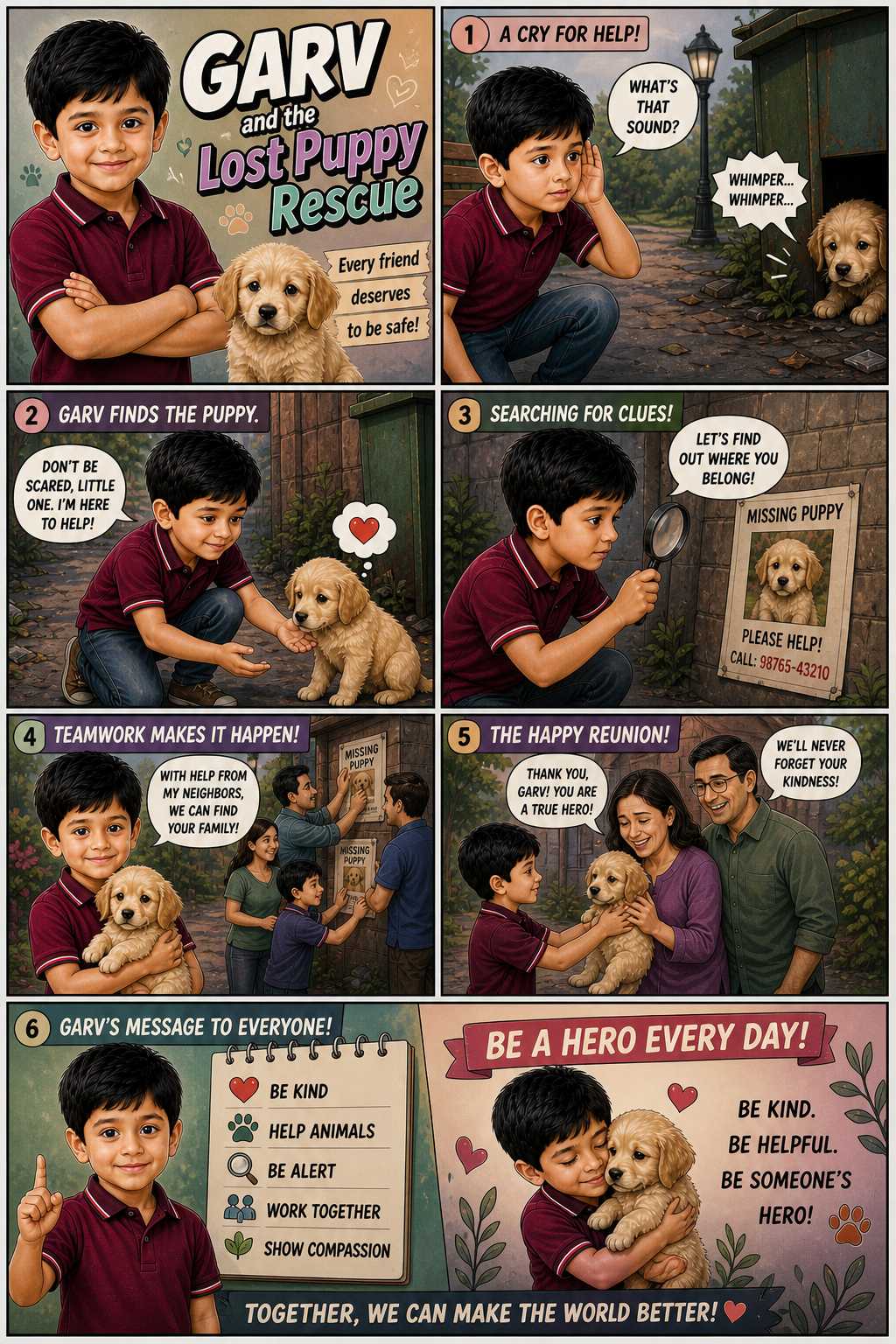Comic Sheet 6