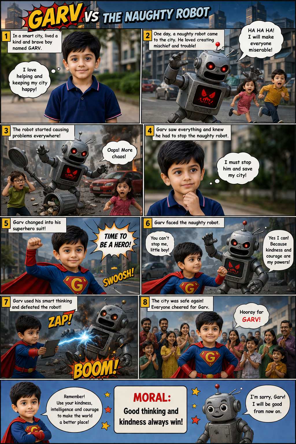 Comic Sheet 8